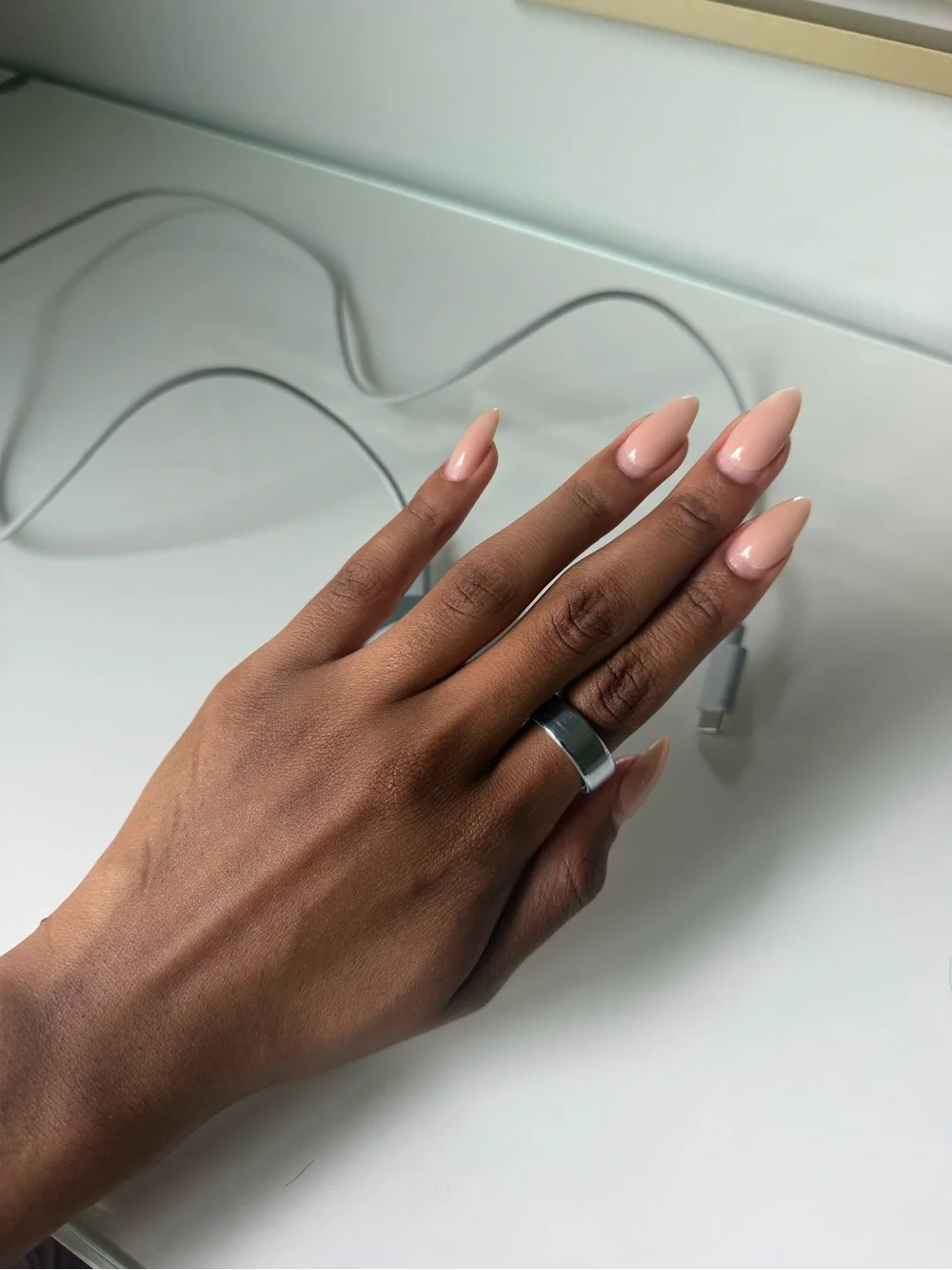Oura Ring 4 in Silver
